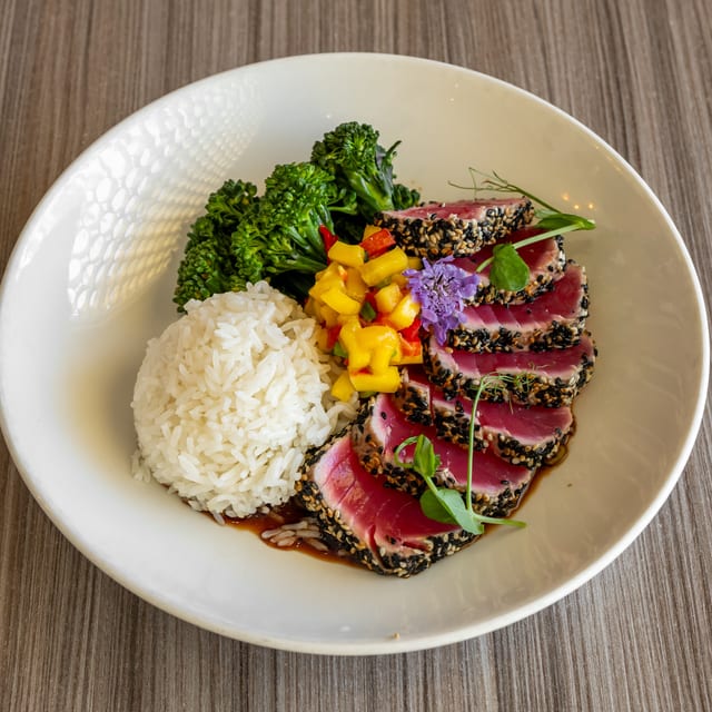 Ahi Tuna Entree.