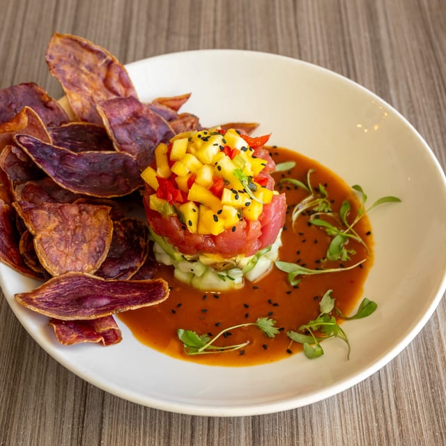 Ahi Tuna Tower.