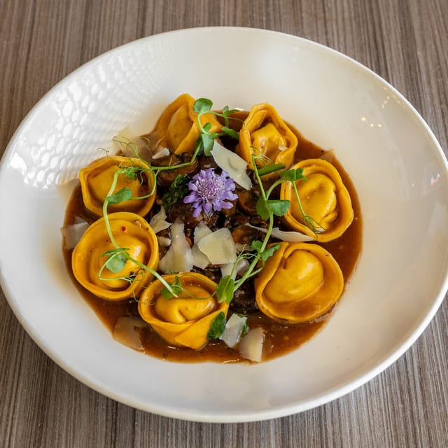 Mushroom Ravioli.