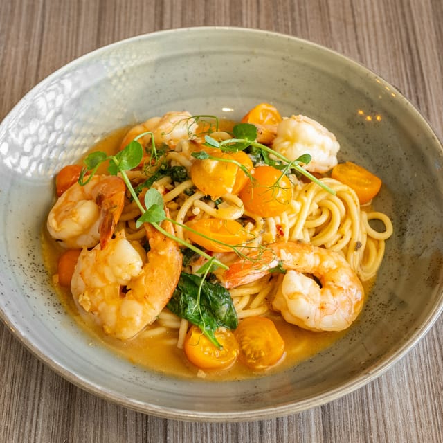 Shrimp Pasta.