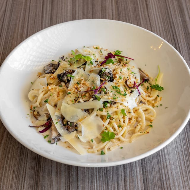 Wild Mushroom Pasta.