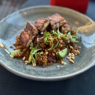 Pork Belly Crispy Rice